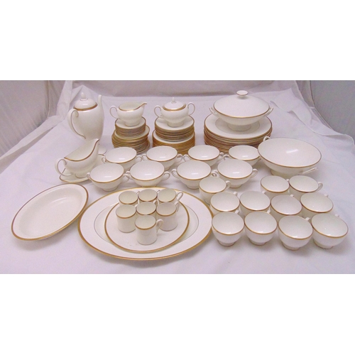 96 - Wedgwood California dinner service to include a vegetable dish and cover, a sauce boat and a coffee ... 