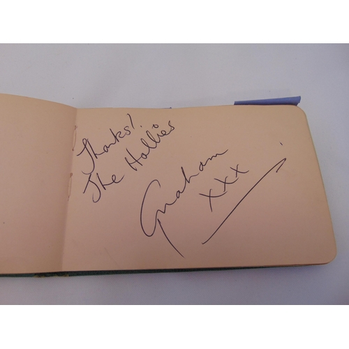 249 - An autograph album to include icons from the 60s and 70s, Bill Wyman, Manfred Mann, The Shadows, Dav... 