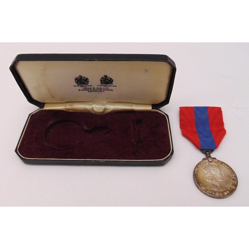 275 - Queen Elizabeth II cased Imperial Service Medal attributed to Charles James Wharton