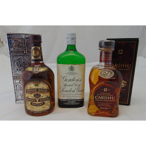 479 - Cardhu 12 year old single malt Scotch whisky 70cl 40% 1990s bottling in original packaging, Chivas R... 