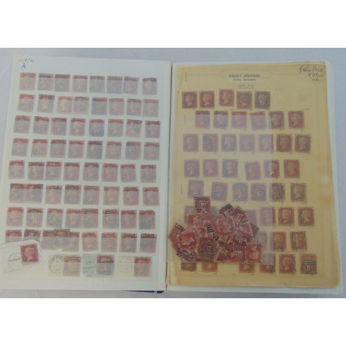 213 - An album of Victorian to George VI stamps to include Penny Blacks, Blues, Reds, Revenue stamps and A... 