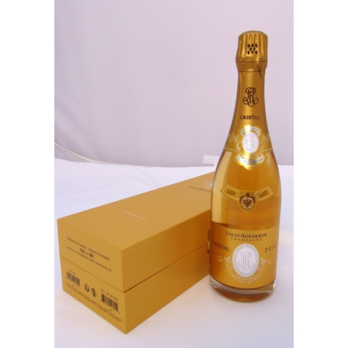 222 - Louis Roederer champagne Cristal 2013 vintage in original fitted packaging, 75cl