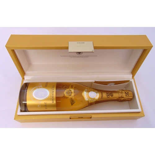 222 - Louis Roederer champagne Cristal 2013 vintage in original fitted packaging, 75cl