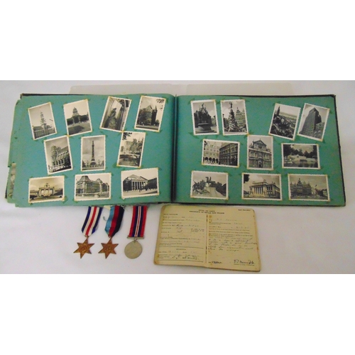 206 - Mr B.G. Hanton R.A.F.V.R WWII Royal Air Force photographer album of WWII photographs, service and re... 