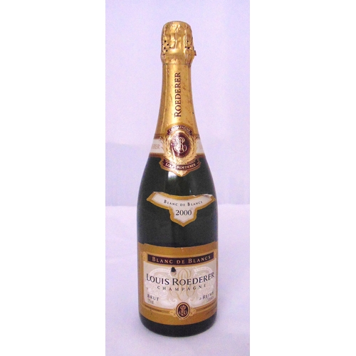 218 - Louis Roederer Blanc de Blancs 2000 vintage champagne 75cl