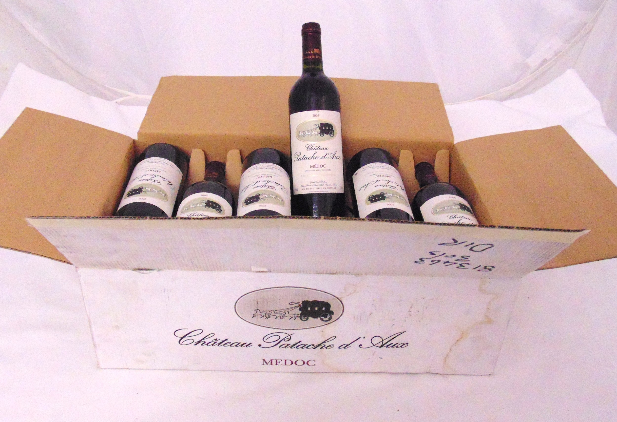 2006 Chateau Patache d' Aux Cru Bourgeois Superieur Haut-Medoc, twelve ...