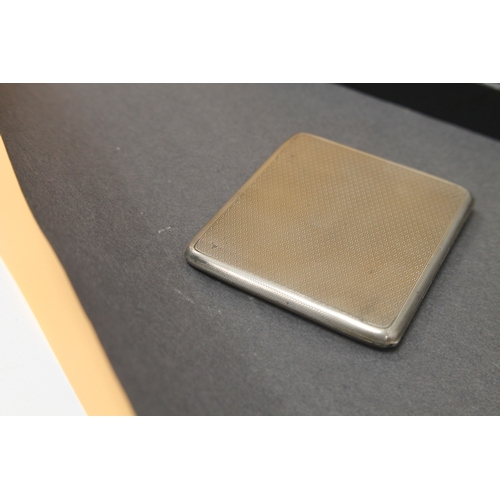 234 - Hallmarked silver cigarette case