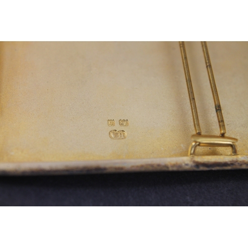 234 - Hallmarked silver cigarette case