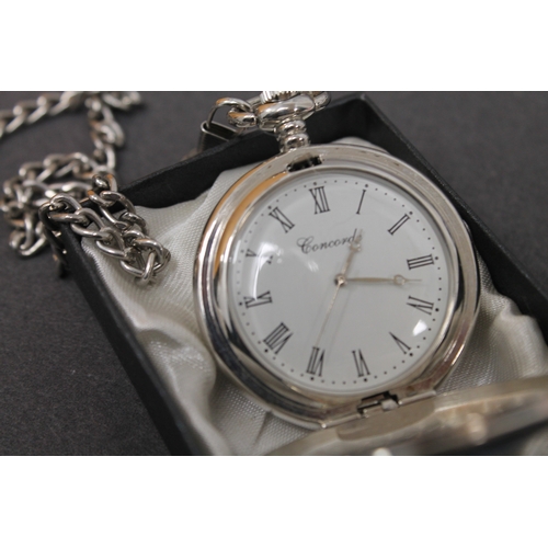 245 - Concorde boxed pocket watch