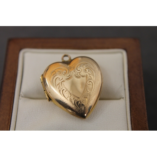 257 - Two lockets 9ct gold front and back on both weight 7.2 gms