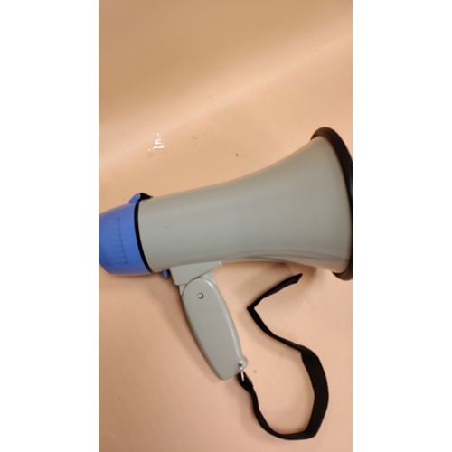 132 - Adastra L01 portable 10w handheld megaphone with siren