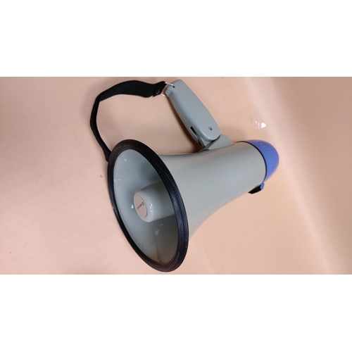 132 - Adastra L01 portable 10w handheld megaphone with siren