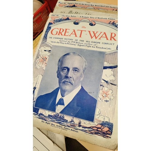 139 - The war illustrated papers, The Great War papers and a First offensive book