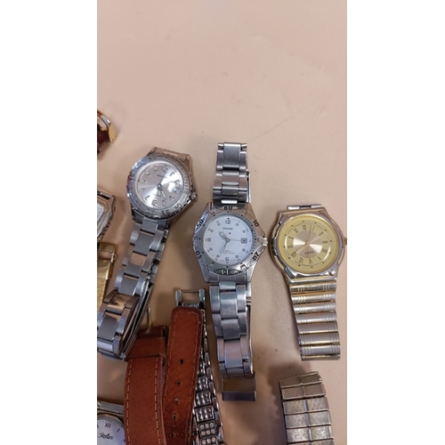 266 - Job lot of watches to inc Pulsar, Olivia Burton, Remington, Lorus, Celestron and others