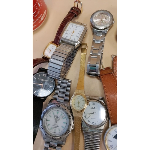 266 - Job lot of watches to inc Pulsar, Olivia Burton, Remington, Lorus, Celestron and others