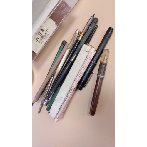 272 - Job lot of vintage pens and pencils