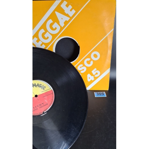 305 - Vinyl 12-inch record featuring 