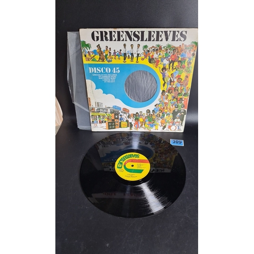 309 - Reggae Regular featuring Eastwood, "House Party" 12" vinyl single. Greensleeves Recor... 