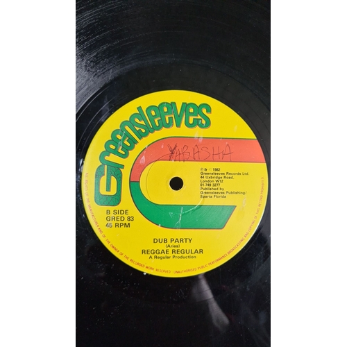 309 - Reggae Regular featuring Eastwood, "House Party" 12" vinyl single. Greensleeves Recor... 