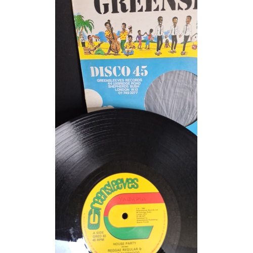 309 - Reggae Regular featuring Eastwood, "House Party" 12" vinyl single. Greensleeves Recor... 