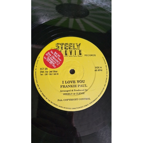 332 - Vinyl 12-inch record 'I love you' by Frankie Paul, All records in this sale sold individually are of... 