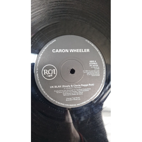 336 - Caron Wheeler "UK Blak" 12" record, RCA, 1990. Features "Steely and Clevie Ragga... 