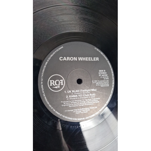 336 - Caron Wheeler "UK Blak" 12" record, RCA, 1990. Features "Steely and Clevie Ragga... 