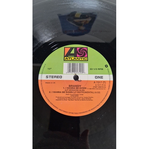 345 - Brandy "I Wanna Be Down" 12" vinyl single, released by Atlantic Records in 1994. Made... 