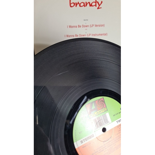 345 - Brandy "I Wanna Be Down" 12" vinyl single, released by Atlantic Records in 1994. Made... 