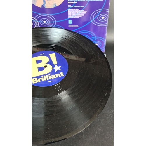 346 - Vinyl record, "It Keeps Rainin' (Tears from my Eyes)" by Bitty McLean, 1993. Released by T... 