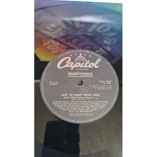 348 - Capitol Records 12" vinyl single by Mantronix featuring Wondress. Tracks: "Got To Have You... 