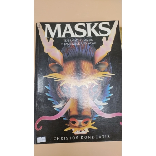 35 - Four books to include Masks, Knight, Mythology and Egyptology