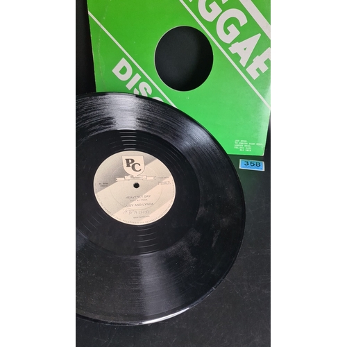 358 - Vinyl record 12-inch single, 