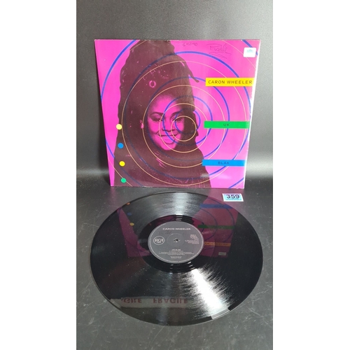 359 - Vinyl record of Caron Wheeler's "UK Blak" featuring the tracks "UK Blak (Dub)" a... 