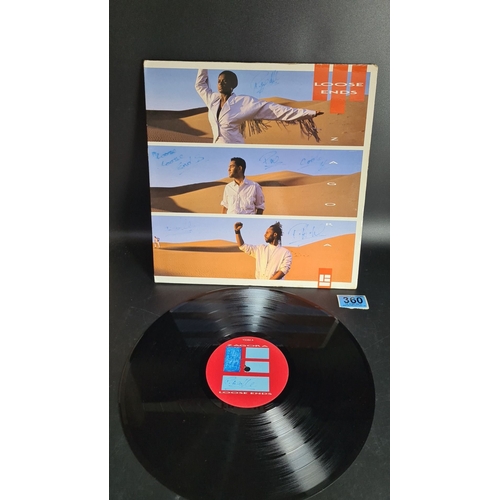 360 - Loose Ends Zagora album vinyl record, 1986, gatefold album with original artwork. All records in thi... 