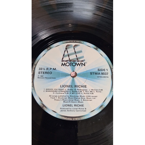 362 - Vinyl record by Lionel Richie, Motown label, 33? RPM, includes lyric insert. All records in this sal... 