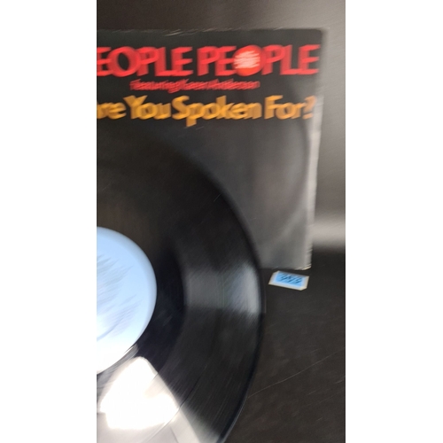 363 - Vinyl 12-inch record 'Are you spoken for? by People People featuring Karen Anderson. Released by Coo... 