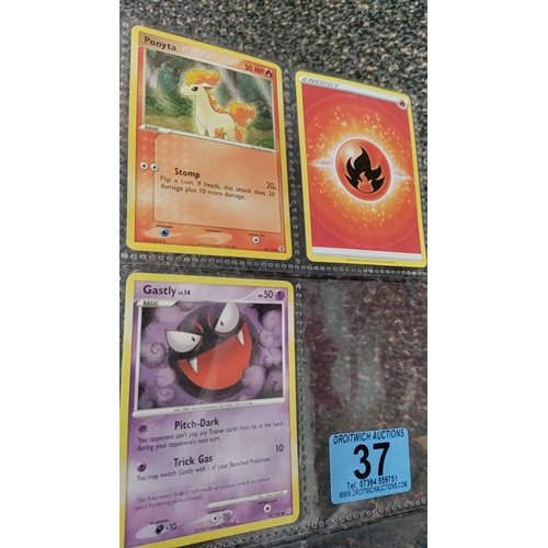 37 - Pokemon cards x 5 to include Girafarig, Ponyta and Gastly