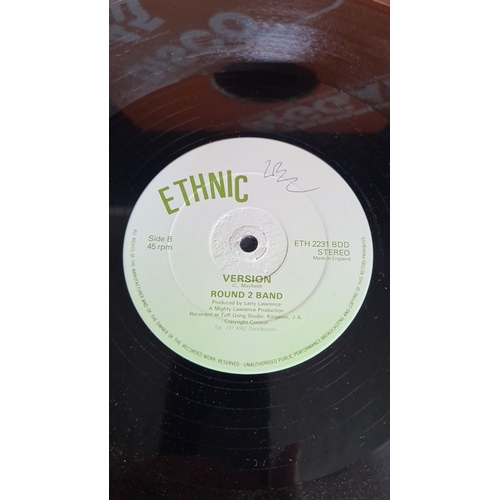 372 - Vinyl 12-inch record 'HEY!BABY by Pat kelly, Ethnic label, recorded at Tuff Gong Studio, Kingston. A... 