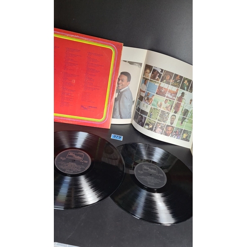 379 - Vinyl double album record, Anthology by Marvin Gaye. All records in this sale sold individually are ... 