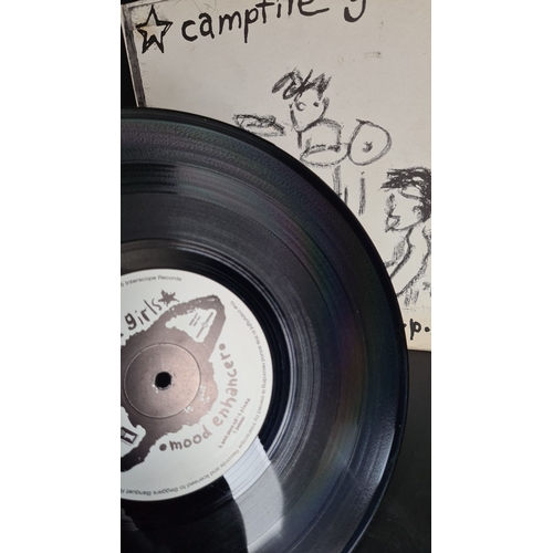 384 - Vinyl record by Campfire Girls, titled "Mood Enhancer," released by Interscope Records in ... 