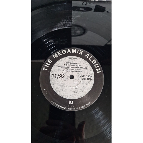 389 - The Megamix Album vinyl record. Side 1 features "Ska'd For Life" by Alan Coulthard. Side 2... 