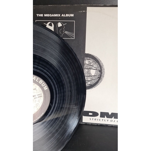 389 - The Megamix Album vinyl record. Side 1 features "Ska'd For Life" by Alan Coulthard. Side 2... 