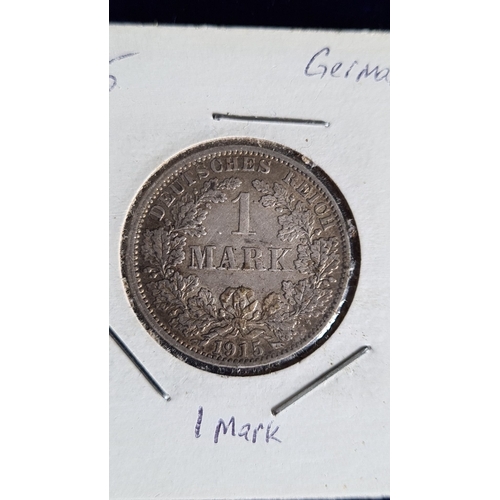 392 - 1915 Germany 1 mark (silver)