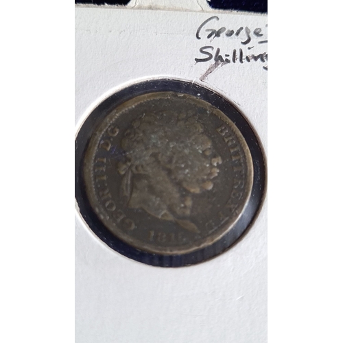 394 - 1816 George 3rd Shilling