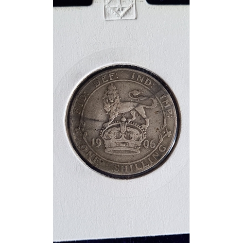 395 - 1906 Edward 7th Shilling