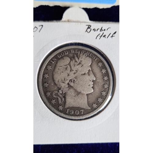 397 - 1907-O (New Orleans) Barber Half Dollar