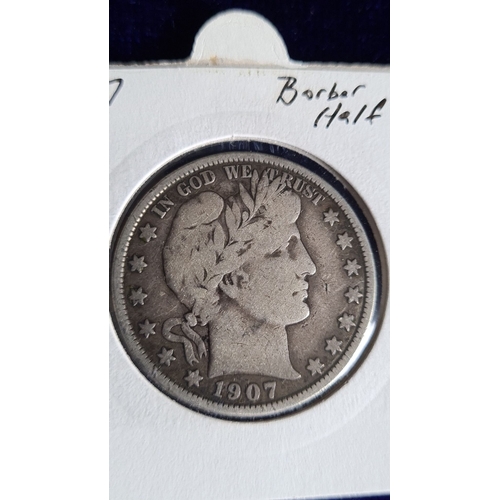 397 - 1907-O (New Orleans) Barber Half Dollar