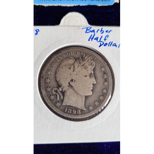 398 - 1898-S (San Francisco) Barber Half Dollar