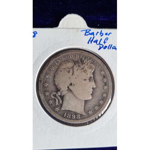 398 - 1898-S (San Francisco) Barber Half Dollar